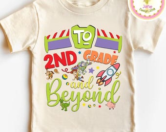 Personalized Disney Toy Story Back To School Shirt, To 1st/2nd/3rd Grade and Beyond Happy First Day of School Buzz Lightyear Student Teacher