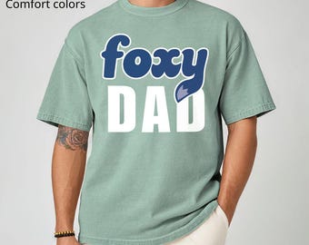 Comfort Colors Foxy Dad Shirt, Nick Wilde Shirt, Disneyland Zootopia 2 Tee, Walt Disneyworld Tee, Nick And Judy Shirt, Disneyland Dad Gift