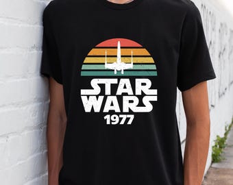 Vintage Star Wars 1977 T-Shirt: George Lucas Fan Apparel