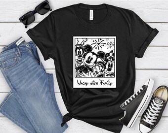 Disney Vacation T-Shirt - Family Trip with Mickey Mouse