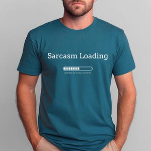 Camiseta con sarcasmo: Camiseta gráfica con humor sarcástico