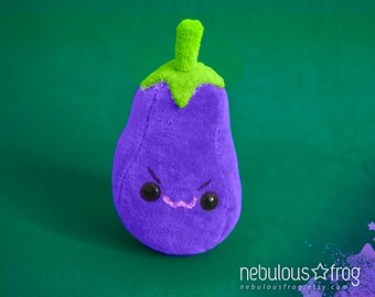 giant eggplant plush
