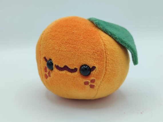 orange fruit plush