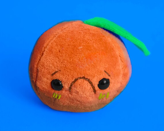 orange fruit plush