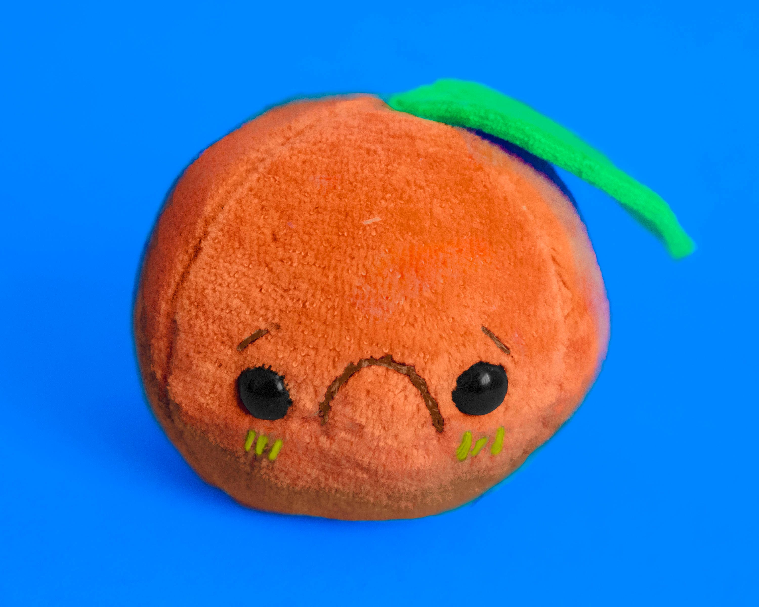 orange fruit plush
