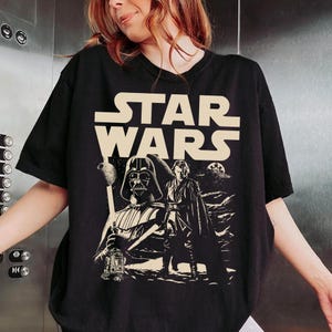 Vintage Starwars Comfort Color Shirt, Limited Anakin Skywalker Shirt, Star Wars Fan Shirt, Star Wars Jedi Shirt, Galaxy&#39;s Edge Tee