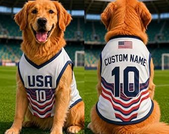 Camiseta de fútbol para perros de EE. UU., camiseta de fútbol familiar personalizada de EE. UU. 2026, camisetas de fútbol, regalos de camisetas personalizadas de EE. UU.