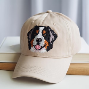 Custom EMBROIDERED Pet Cap, Using Pet Photo Personalized Dog Cap, Custom Cat Hat, Custom Pet Cap Dog Hat Custom Dog Baseball Cap, Halloween