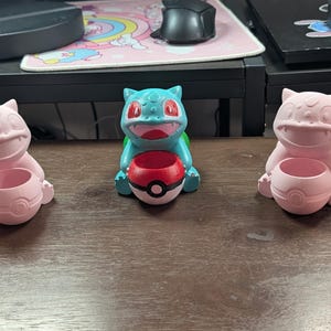 3D Printed Paintable Bulbasaur Planter