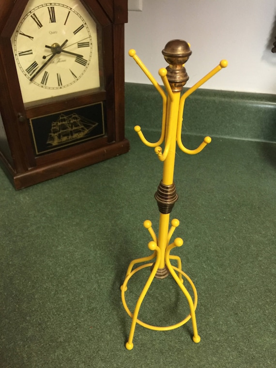 Vintage solid Brass and copper Jewelry Holder/ Brass metal Tea Etsy