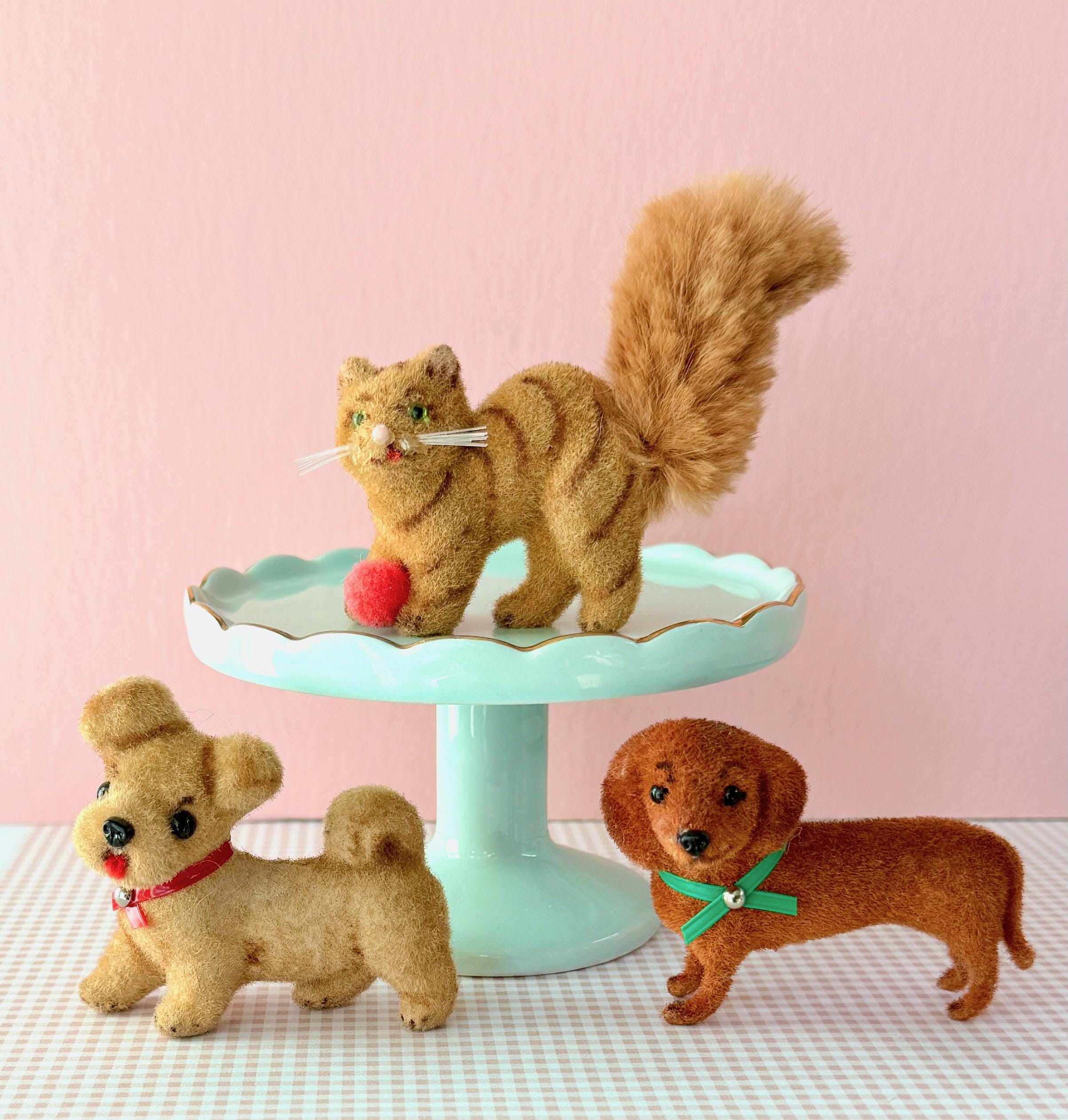 Wagner Kunstlerschutz Flocked Animals - Etsy