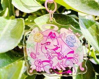 Cookie Run Keychain, Eternal Sugar Cookie Keychain - Etsy