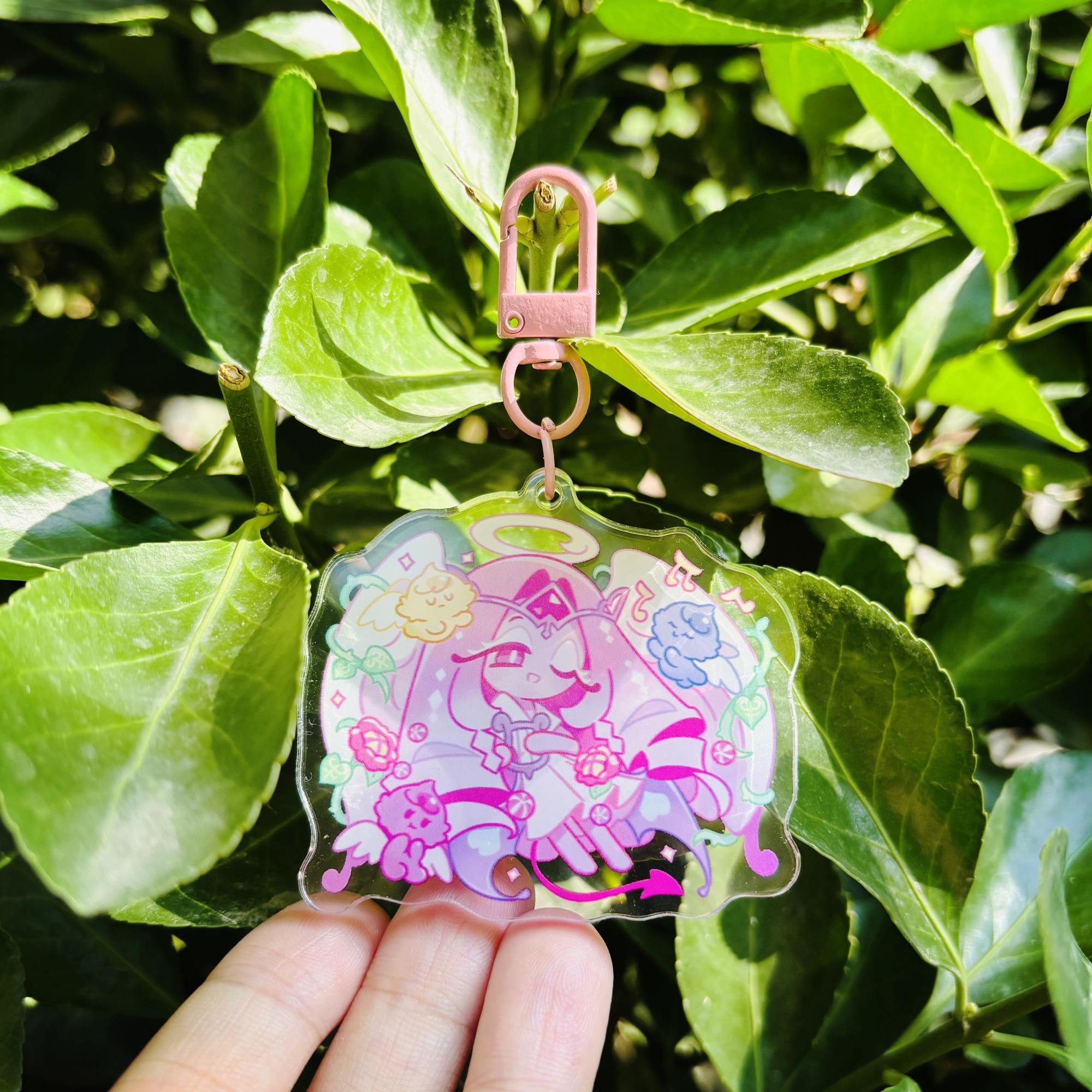Cookie Run Keychain, Eternal Sugar Cookie Keychain - Etsy