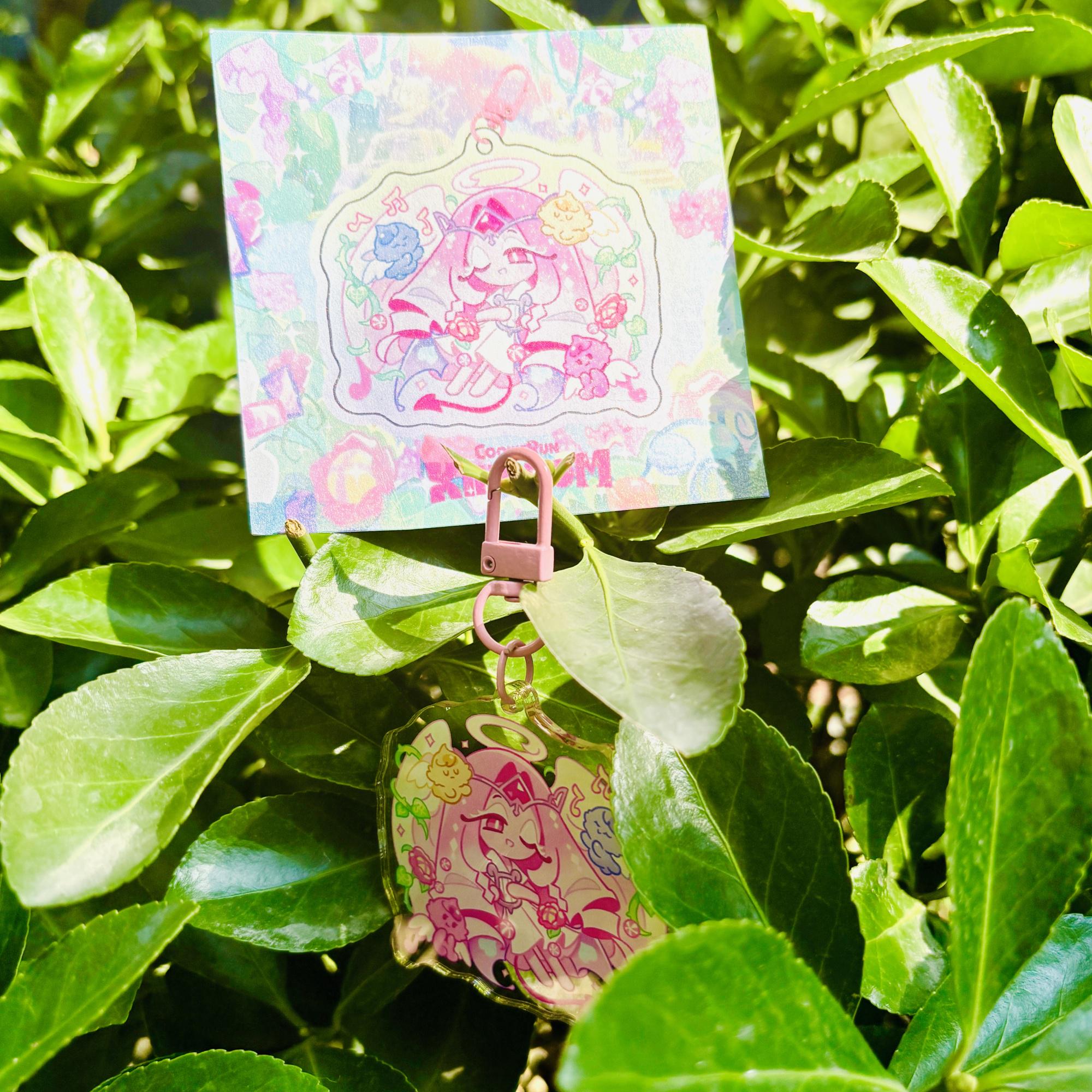 Cookie Run Keychain, Eternal Sugar Cookie Keychain - Etsy
