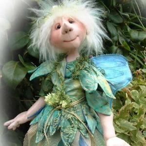 Cloth Doll Tutorial, Fairy Doll, Needle Sculpted Doll, Pattern, PDF