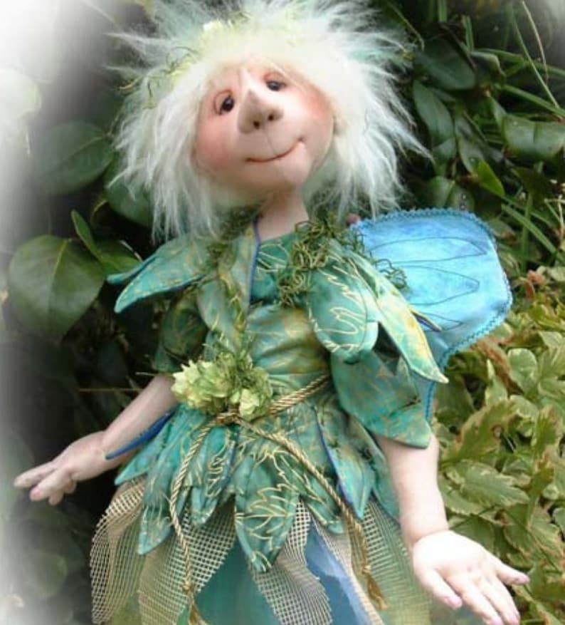 Cloth Doll Tutorial Fairy Doll Needle Sculpted Doll Etsy