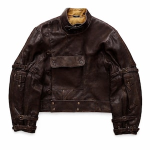 Swedish Military Leather Jacket - Etsy