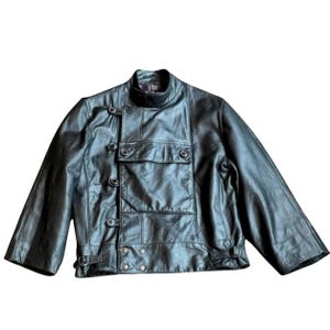 1940s Swedish Leather Coat - Etsy