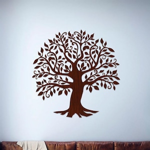 Tree of Life Wall Art, Wood Tree of Life Wall Hanging, Laser Cut Tree of Life, Wood Wall Decor, Wooden Tree Wall Decor, Wood Wall Decor