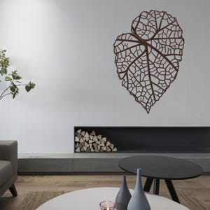 Leaf Wall Wood Hanging, Monstera Leaf Wall Art, Large Wooden Leaf Wall Art, Wood Leaf Wall Decor, Botanical Wood Wall Art, Wooden Leaf