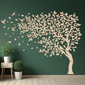 Tree Wood Wall Art, Tree of Life Wall Panel, Large Tree Wall Art Wood, Tree of Life Wall Art, Wood Tree of Life Wall Hanging, Wood Wall Art