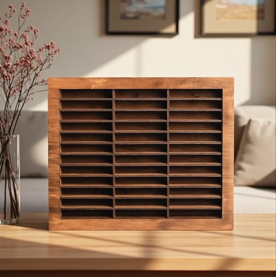 カセットテープスタンド、カセット木製オーガナイザー、カセットテープ