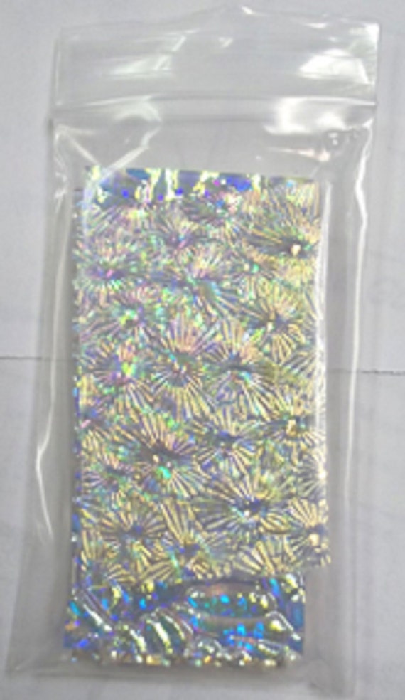 1 Lb Dichromagic Jewelers Scrap Dichroic Glass Coe90 Fusible Clear DC108