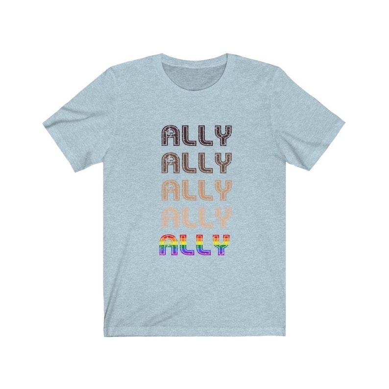 Ally Shirt Black Lives Matter Ally Shirt LGBTQ Ally Shirt | Etsy