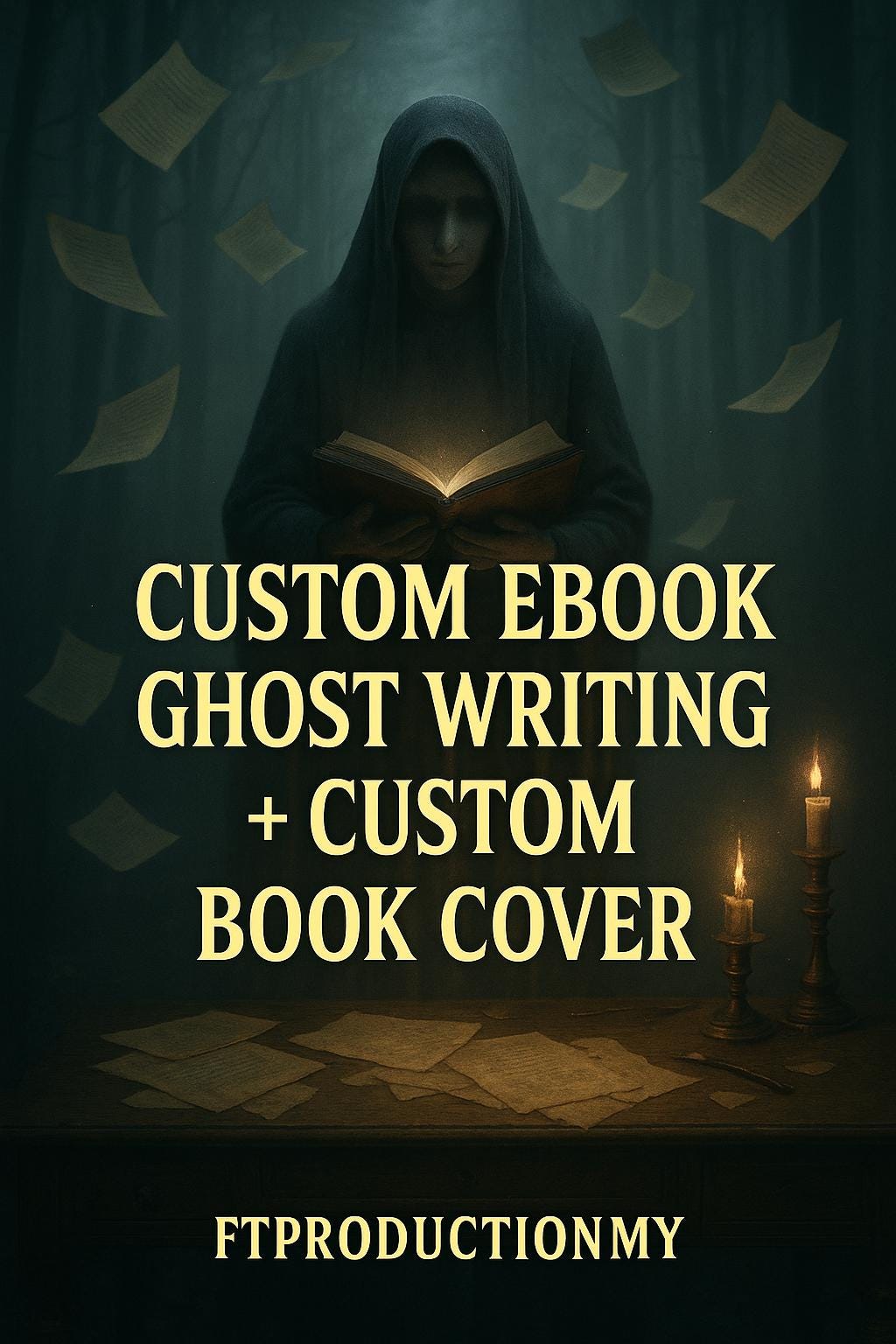 Custom eBook Ghost Writing – Professional, Original & Ready-to-Publish (Bonus: Custom Ebook Cover)