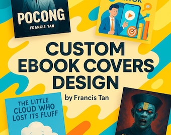 Exclusive Ebook cover Design | Custom Book Cover Design | Cover for All Genres| Print and Ebooks | Digital Ebook covers