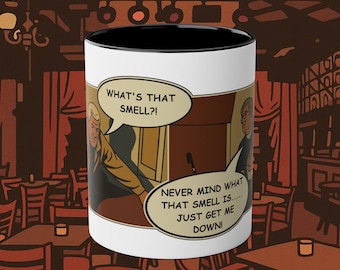 Phoenix Nights power cut Retro Tasse - Klassisches Britisches Komödien Geschenk