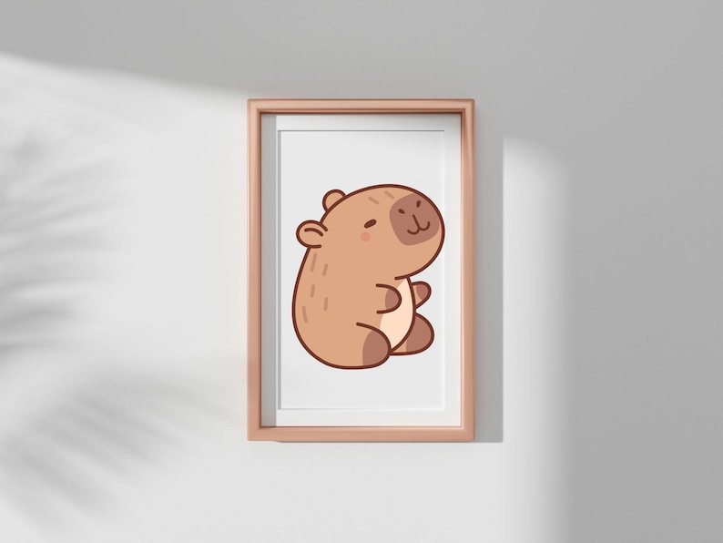 Printable Wall Art,Design for t-shirt,Silhouette,Capybara Clip Art,Capybara Shirt Png,Capybara Cute Png,Cartoon SVG,Capybara Cartoon Svg,Kawaii Capybara,Capybara Stickers,Cute Capybara SVG,Sweet Animals Svg,Kids Designs SVG
