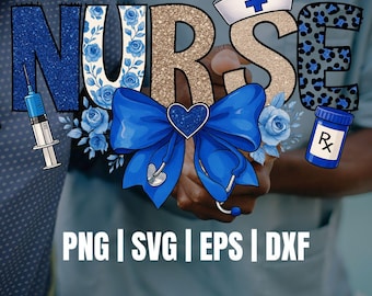 Nurse Png, Nurse Life Png, Nurse Sublimation Design Png, Nurse Png Files, Nursing Png, Nurse Floral Png, Nurse Leopard Print Png, Flower Png