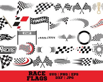 Race Flag Svg Png Bundle, Checkered Flag Svg, Racing Flag Svg, Race Flag Svg, Racing Flag Cut File, Racing Flags Svg, Instant Download