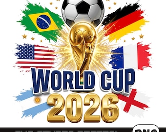Fußball-WM 2026 Design | FIFA-Fan-Kunst (Digitaler Download)