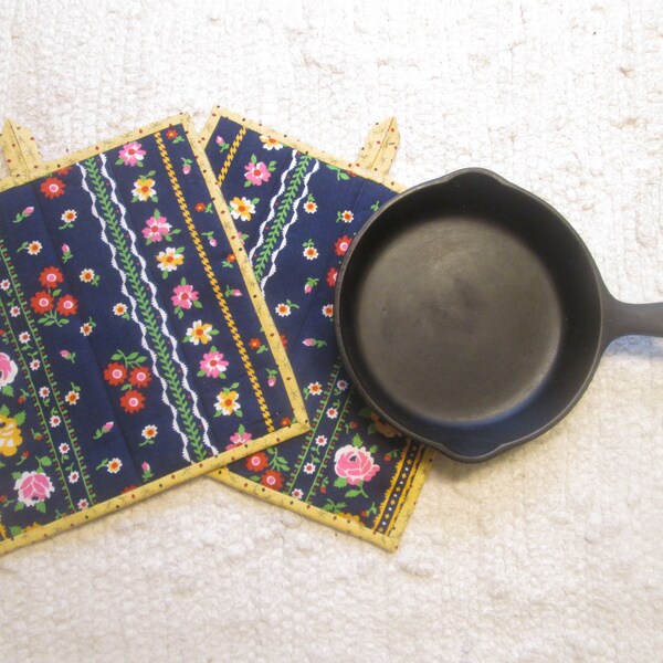 Denim Pot Holders Etsy