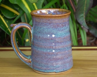 Mug en poterie, glaçure opale, 10 onces ** PRÊT À L'EXPÉDITION