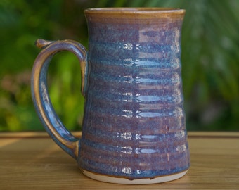 Large (14-ounce) Stoneware Mug for Coffee or Tea in Opal Glaze - Etsy