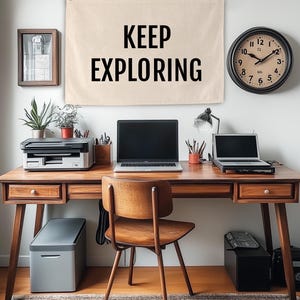 Keep Exproring Sign Canvas Flag Banner, Beach Wall Art, Sign Above Bed For Lake House, Lake, Coastal Decor Wall Banner, Surf Tapestry Flag
