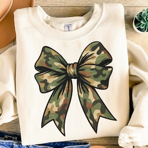 Coquette Camouflage bow Png, Camo Coquette Bow PNG, Mama Clipart, Retro Camo Girl Png, Trendy Coquette PNG, Coquette Bow Png.