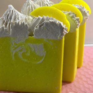 Lemon Cream Dream Handmade Soap