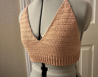 Patrón de crochet para top Shoreline