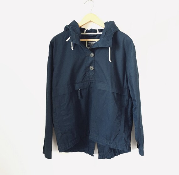 Vintage Anorak, Abercrombie and Fitch, Dark Blue J