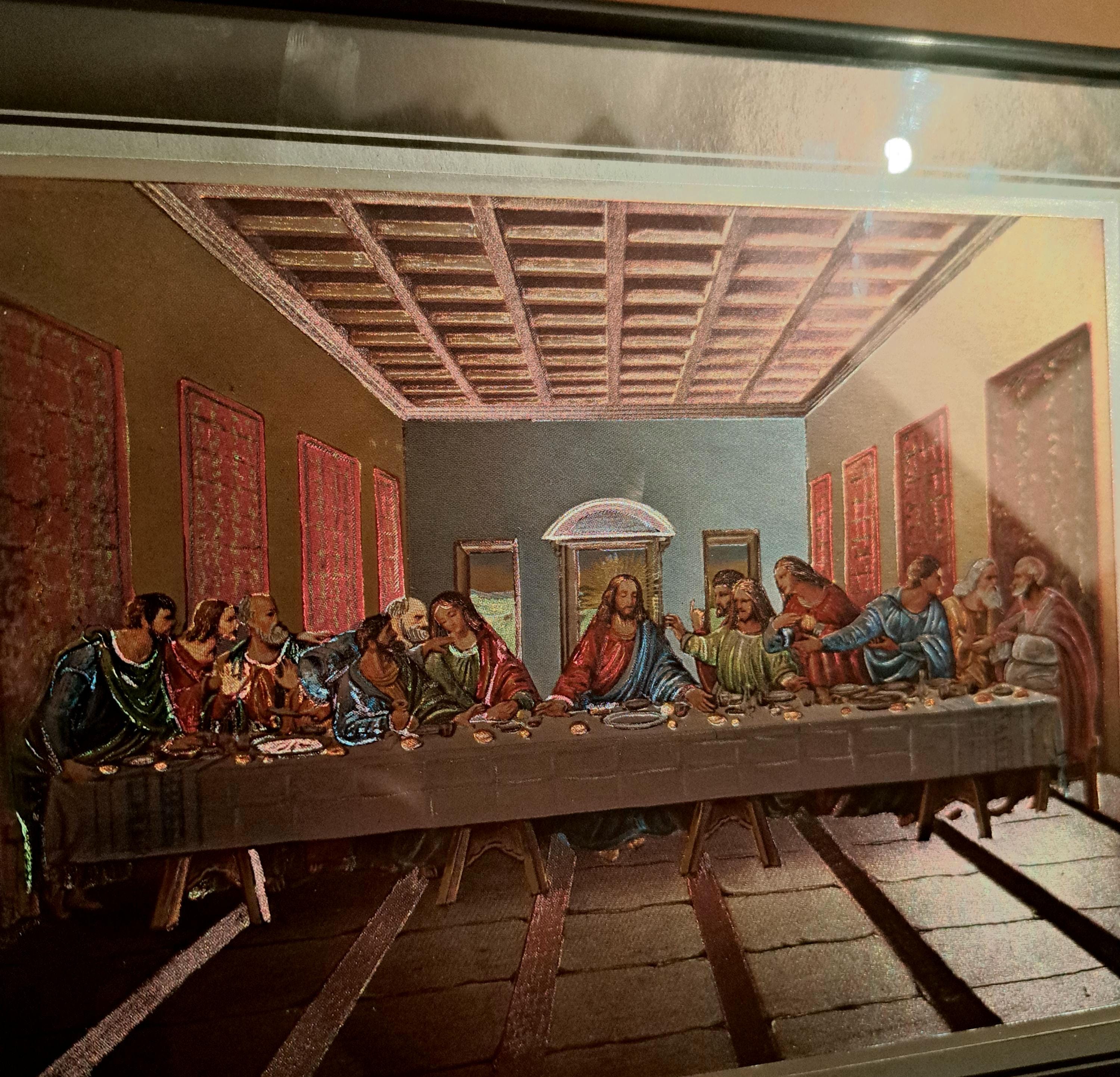 Framed Metallic Foil 