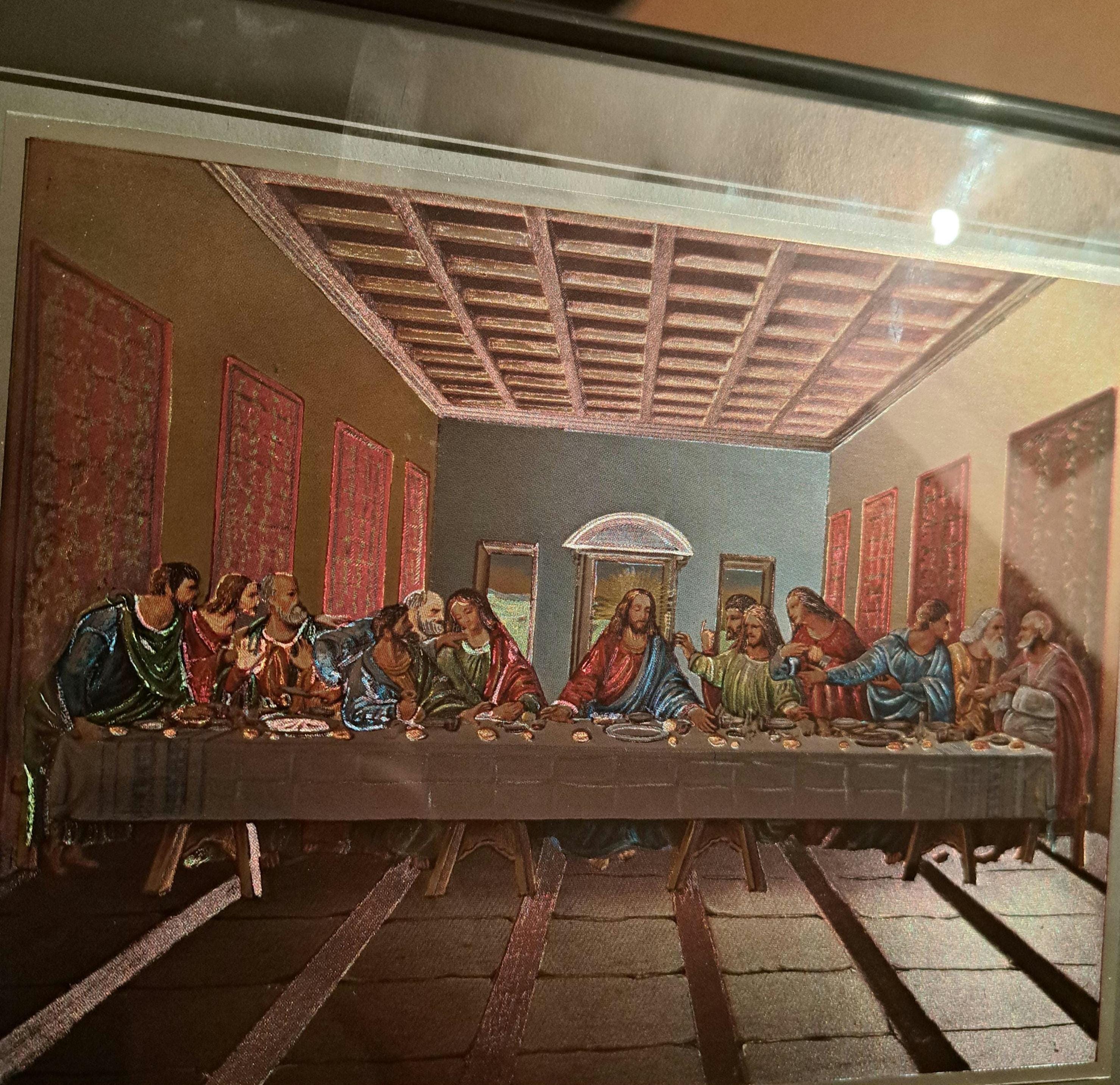 Framed Metallic Foil 