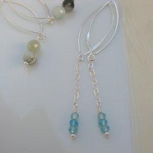Blue Apatite Earrings image 3