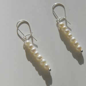 Pearl Stack Earrings image 3