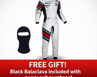 Handmade F1 Go Kart Racing Suit: Customizable CIK/FIA Level 2