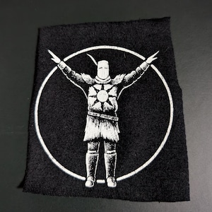Praise the Sun Fabric Patch