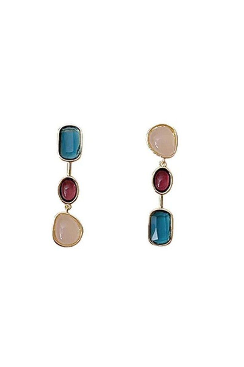 Boucles D'oreilles Dépareillées En Argent Avec Perles - Occasion, Sans Marque
